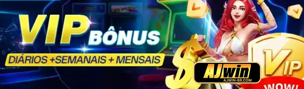 Vantagens exclusivas para membros VIP do AJWIN Cassino com bônus progressivos e prêmios mensais